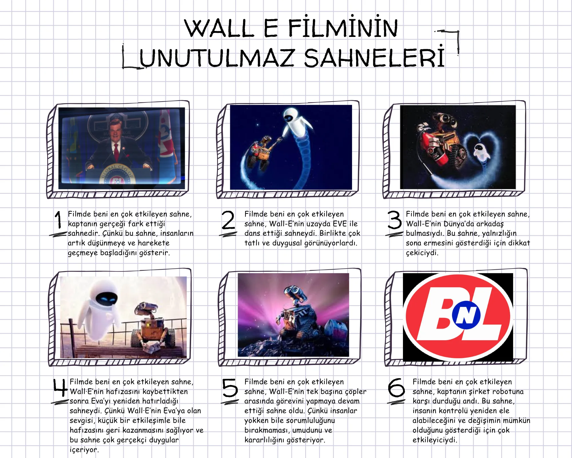 WALL-E Film Sahnesi 1